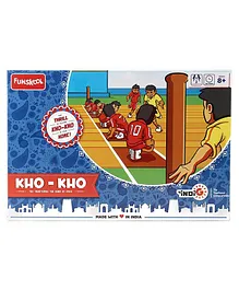 Funskool Kho-Kho Game Junior: The Traditional Tag Game of India - Multicolour