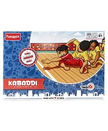 Funskool Kabaddi Game Junior: The Traditional Tag Game of India - Multicolour