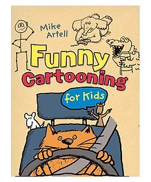 Funny Cartooning Book For Kids - English