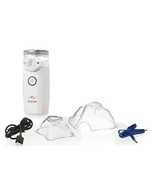 Easycare Portable Mesh Nebulizer with USB Port & Mask - White