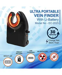 Easycare Ultra Portable Vein Finder - Black 
