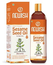 Newish Cold Pressed Sesame Oil - 200 ml 