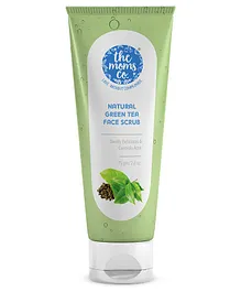 the moms co. Natural Green Tea Face Scrub - 75 gm
