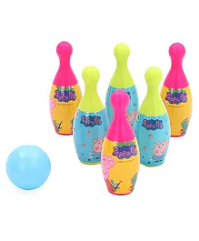 Peppa Pig Bowling Set Pack of 6 - (Colour May Vary)