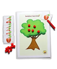 Boredom Busters Counting Apples Game - Multicolour 
