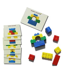 Boredom Busters Educational Toy Blocks Patterning Jr. - Multicolor