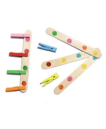 Boredom Busters Educational Toy Patterns On Popsicle - Multicolor