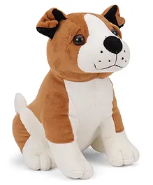Deals India Sitting Puppy Plush Soft Toy Brown - Height 25 cm