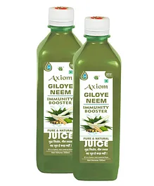 Axiom Ayurveda Axiom Pure Neem Giloy Stem Juice Pack of 2 - 500 ml Each