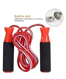 Planet of Toys Ball Bearing Skipping Rope - Red