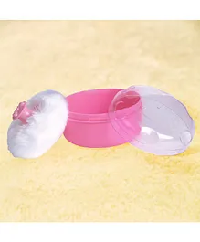 Baby Moo Powder Puff with Case - Pink