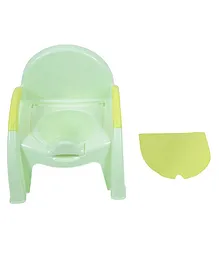 Baby Moo Potty Chair With Lid - Green