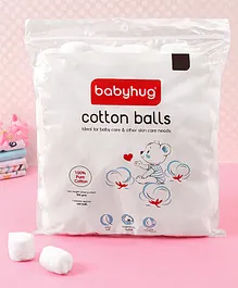Babyhug 100% Cotton Balls - 100 gm (Approx 140 pieces)
