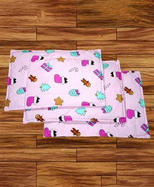 Mittenbooty Waterproof Quilted Cotton & Plastic Changing Sheet Pack of 3 - Pink