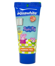 Aquawhite Peppa Pig  Strawberry Flavoured Toothpaste -  80 gram