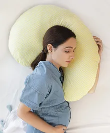 Mi Arcus Contour Pregnancy Pillow - Yellow