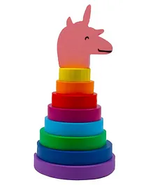 Little Jamun Magical Unicorn Ring Stacker - 8 Pieces