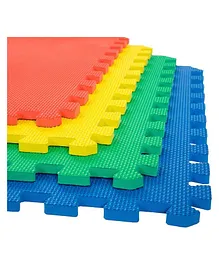 DearJoy Interlocking Play Mat Set of 8 Tiles - Multicolour