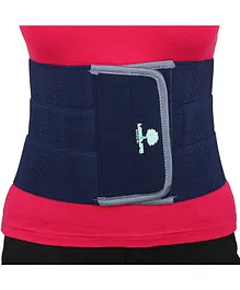 Longlife Abdominal Belt For Tummy Reduction Small - Blue