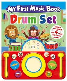Igloo Books My First Music Book Drum Set Activity Book - English
