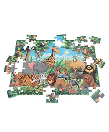 Yash Toys Animal Safari Jigsaw Puzzle - 64 Pieces 