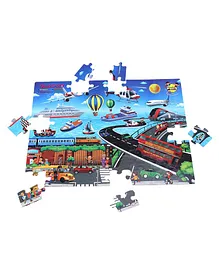 Yash Toys Transport Jigsaw Puzzle - 64 Pieces