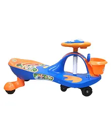FunBlast Baby Swing Car Rider - Orange