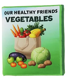 Skyculture Our Health Friend Vegetables Cloth Book - English