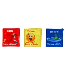 Skyculture Primary Colours Cloth Book Pack of 3 - English