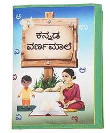 Skyculture Kannada Alphabets Cloth Book - Kannada