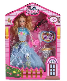 Smiles Creation Princess Doll With Violin - Blue