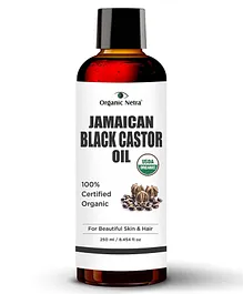 Organic Netra Jamaican Black Castor Essential Oil  - 250 ml 