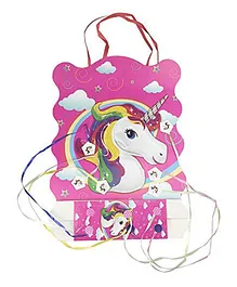 Funcart Unicorn Print Birthday Khoi Bag - Multicolor