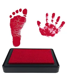 Mold Your Memories Baby Hand and Foot Ink Imprint Kit - Red