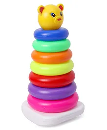 Toyenjoy Teddy Stacking Toy Multicolor - 7 Pieces