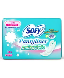 Sofy Antibacteria Pantyliner - 18 Pieces