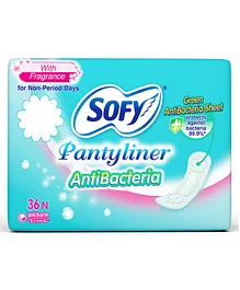 Sofy Antibacterial Pantyliner - 36 Pieces