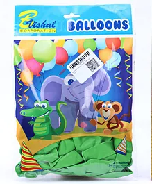 B Vishal Balloon Light Green - Pack of 35