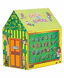 Zest for Toys Play Tent Back to School Theme - Multicolour