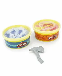 Play-Doh Wheels Fire and Water Building Compound Multicolour  Pack of 2 - 225 gm Each 