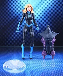 Marvel Legends Series Fantastic Four Collectible Action Figure Mrvl's Invisible Woman Toy Blue - Height 26.5 cm