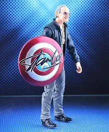 Marvel The Avengers Cameo Stan Lee with Accessories Blue - Height 15.5 cm 