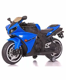 Ayaan Toys Battery Operated Ride On Bike - Blue
