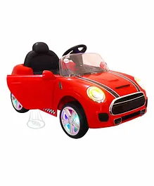 Ayaan Toys Mini Cooper Battery Operated Ride-On Car - Red