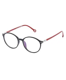  VAST Antiglare Zero Power & Bluecut TR90 Eye Protection Glasses - Red Black