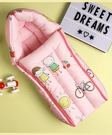 Kicks & Crawl Baby Sleeping Bag - Pink