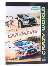 Sundaram Crazy World A 4 Size Single Line Notebook - 172 Pages