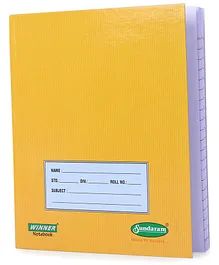 Sundaram Single Line Notebook - 76 Pages