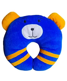 Brandonn U Shape Baby Pillow Neck Protector - Blue