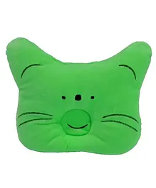 Brandonn Baby Pillow Neck Protector Cartoon Design - Green